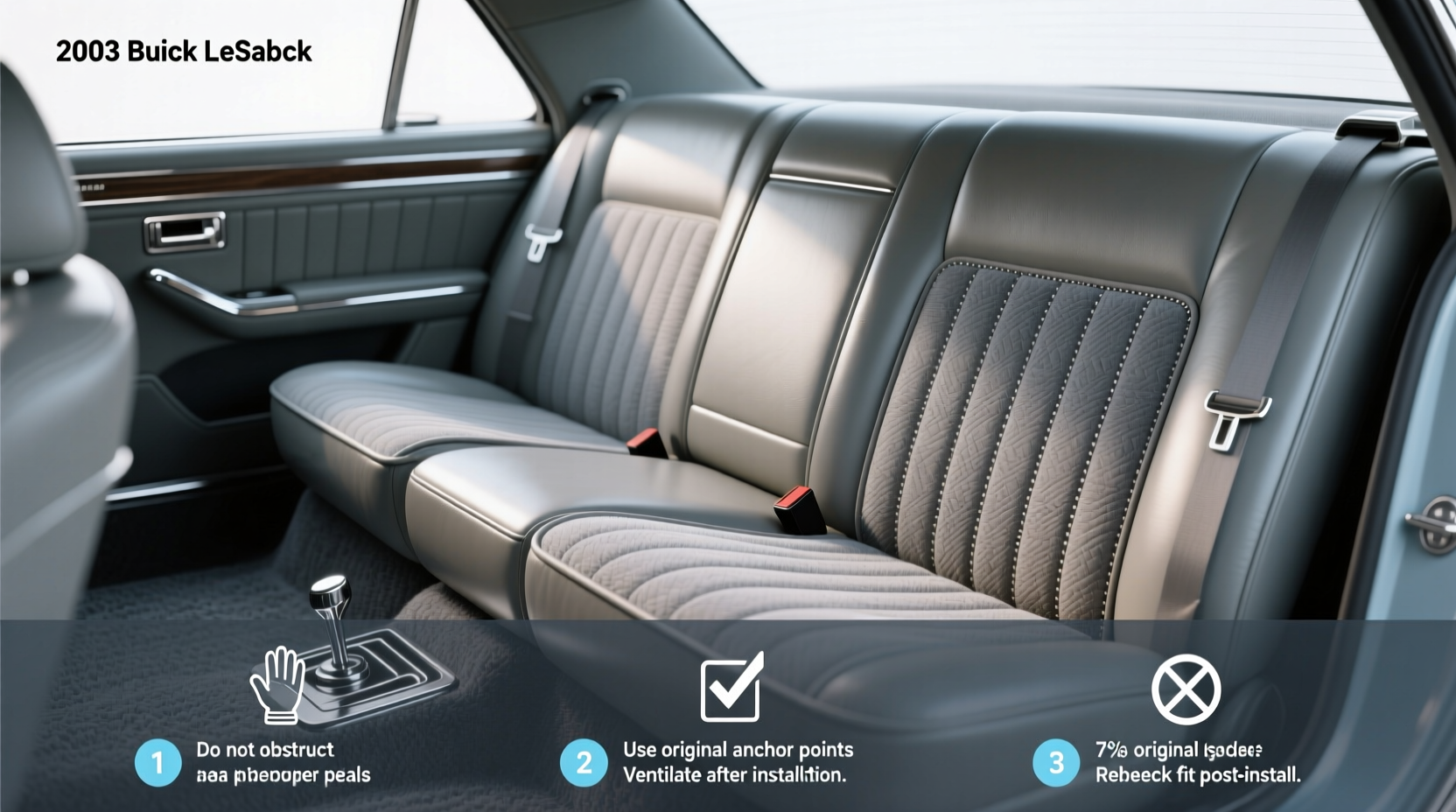 2003 Buick LeSabre Seat Covers Buying Guide