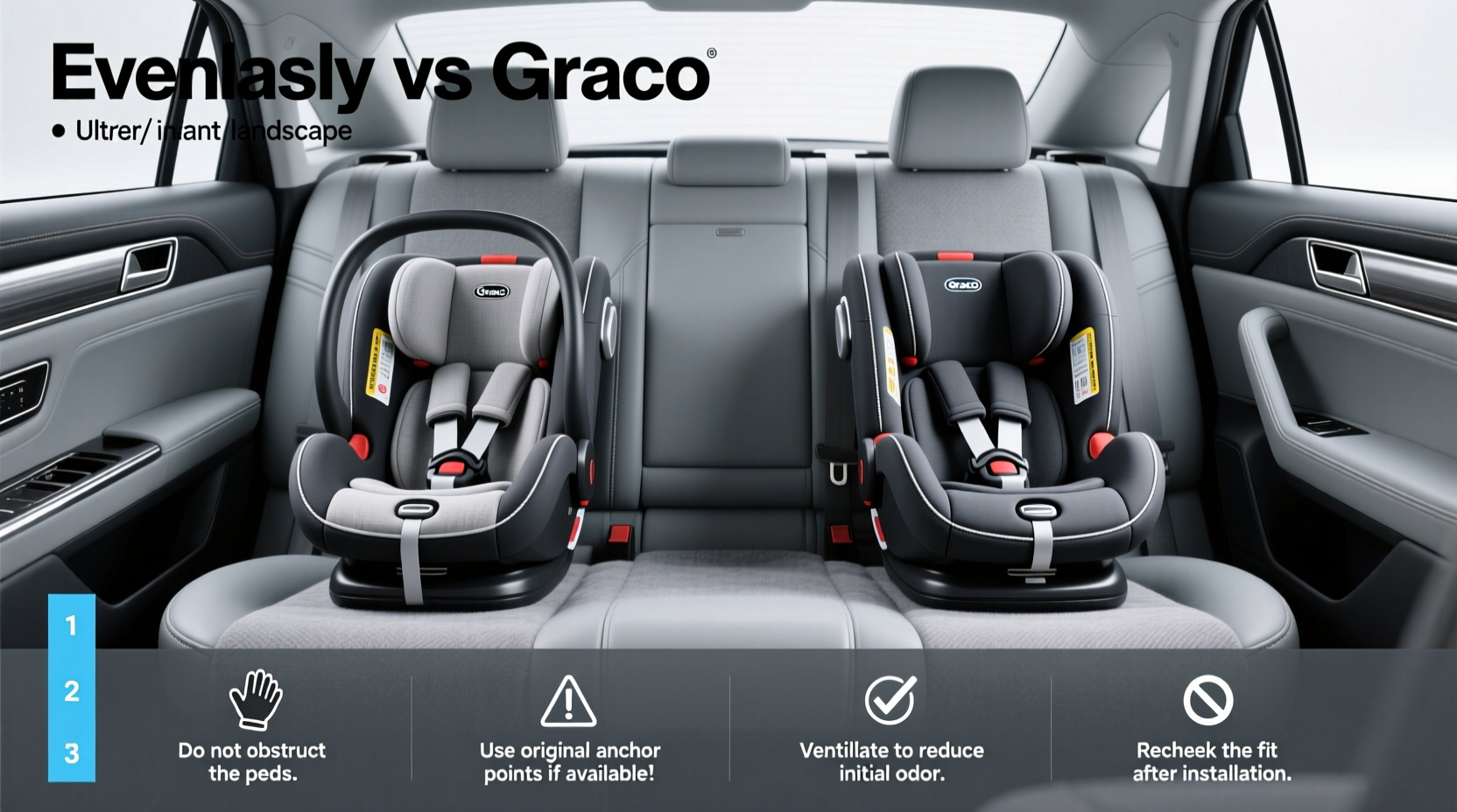 evenflo vs graco infant car seat