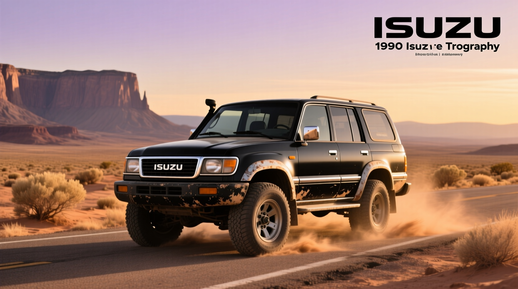 1990 isuzu trooper guide engine specs