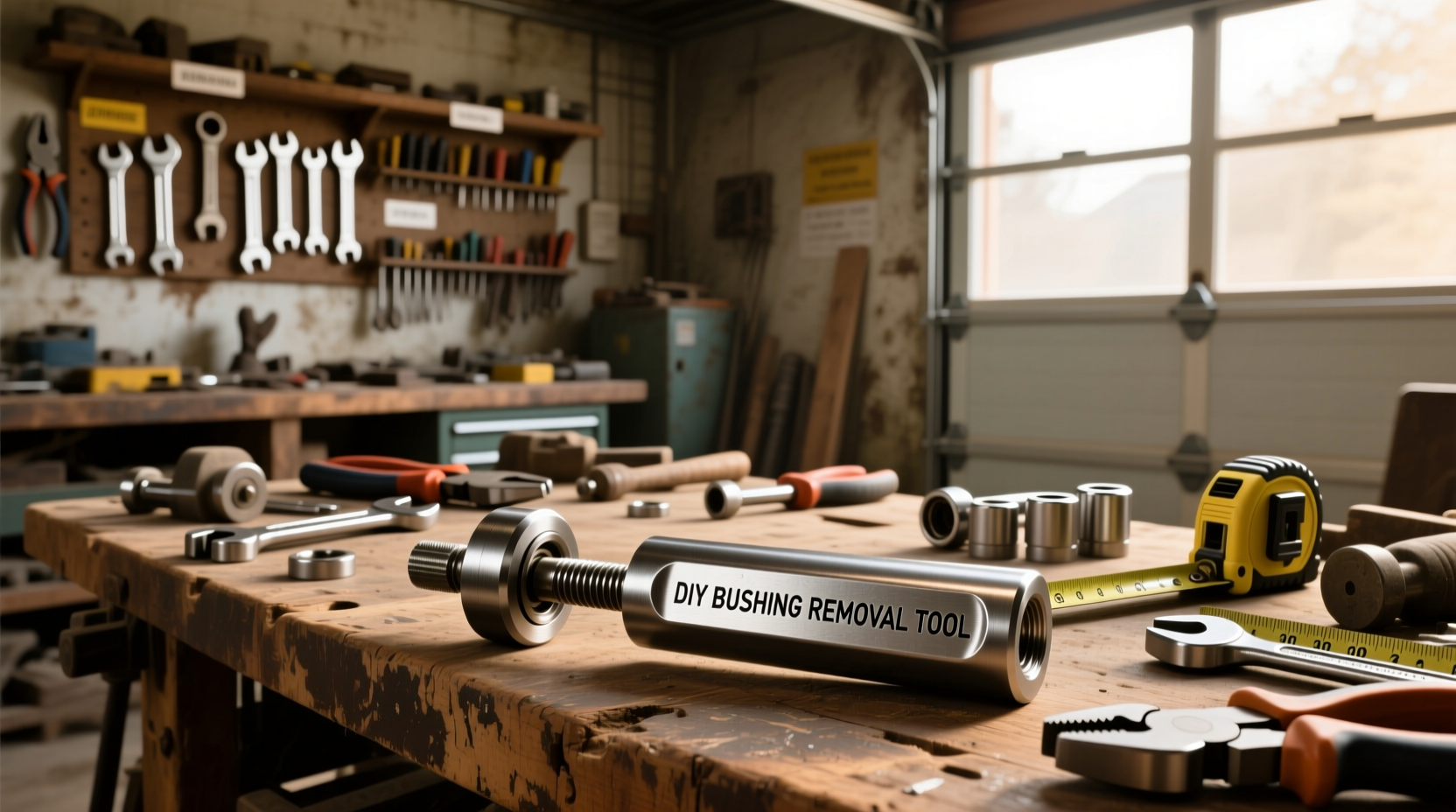 How to Make and Use a DIY Bushing Removal Tool Safely