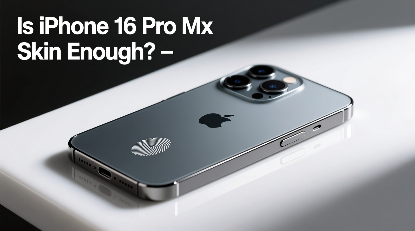 iphone 16 pro max is a skin enough or do i need a case