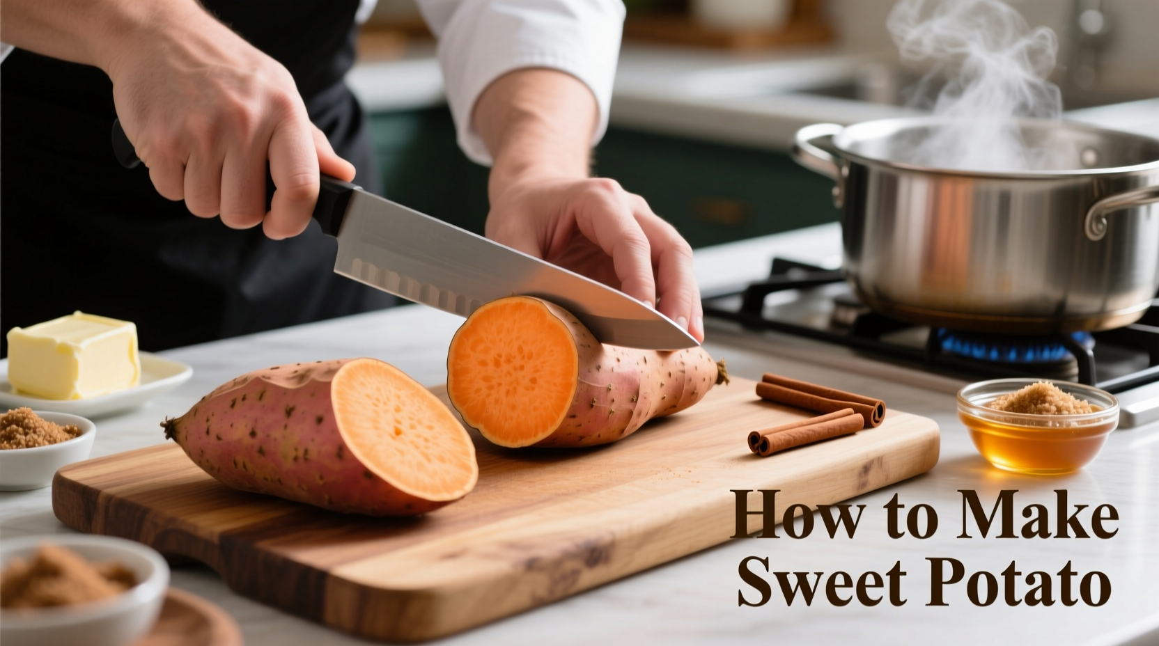 how make sweet potato