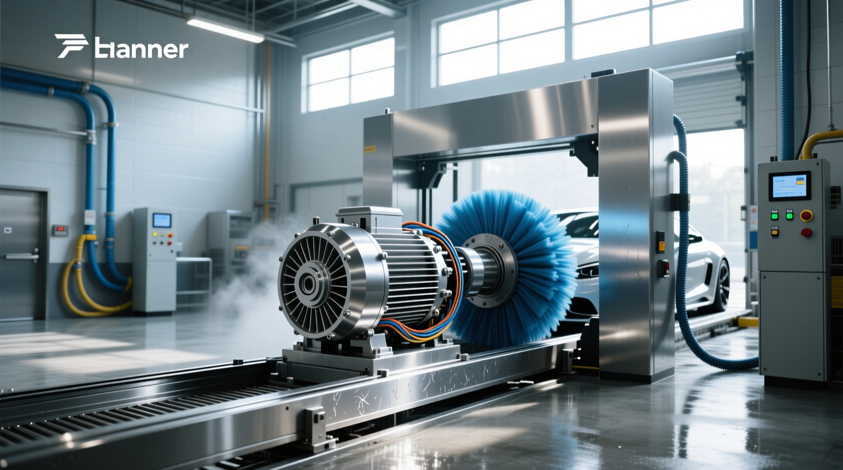 How to Choose Car Wash Machine Motor, What Type of Motor Is Used for a Washing Machine?