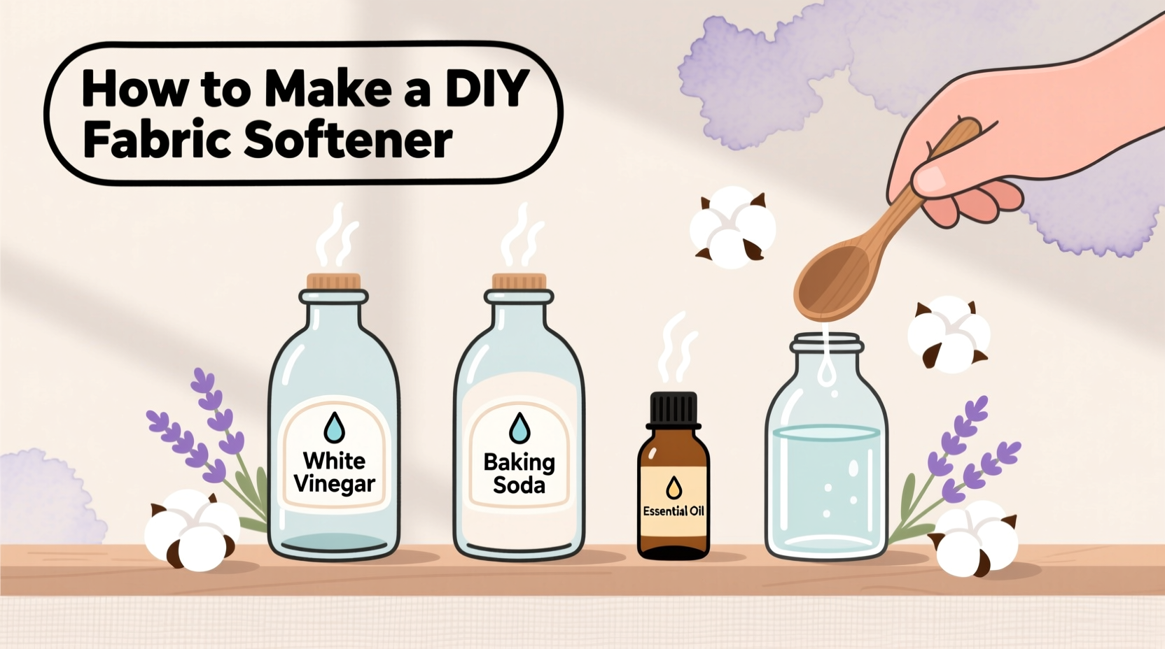 how to make a diy fabric softener
