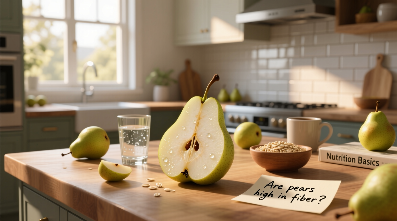 are pears high in fiber key facts benefits