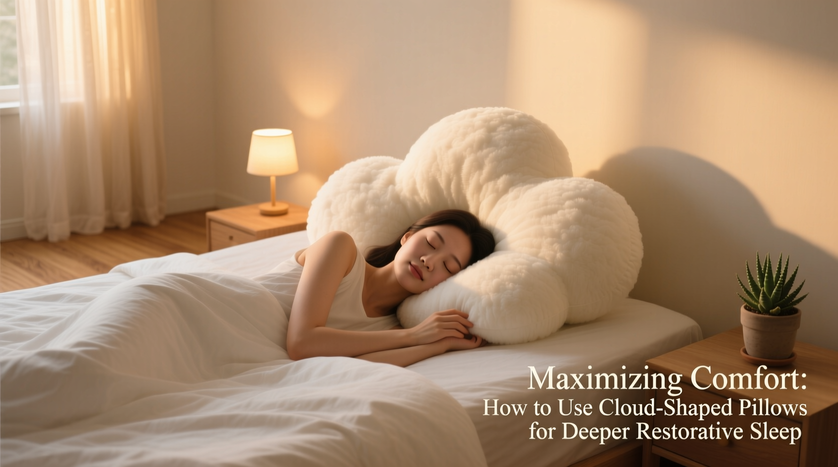 maximizing comfort how to use cloud shaped pillows for deeper restorative sleep