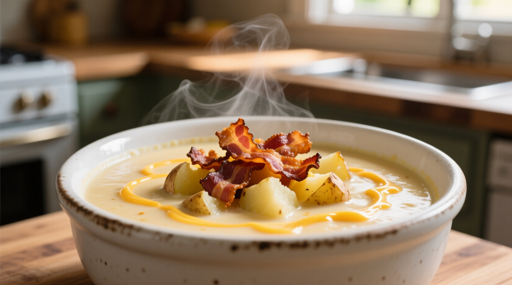 チェダーベーコンポテトスープの簡単レシピと失敗しないコツ