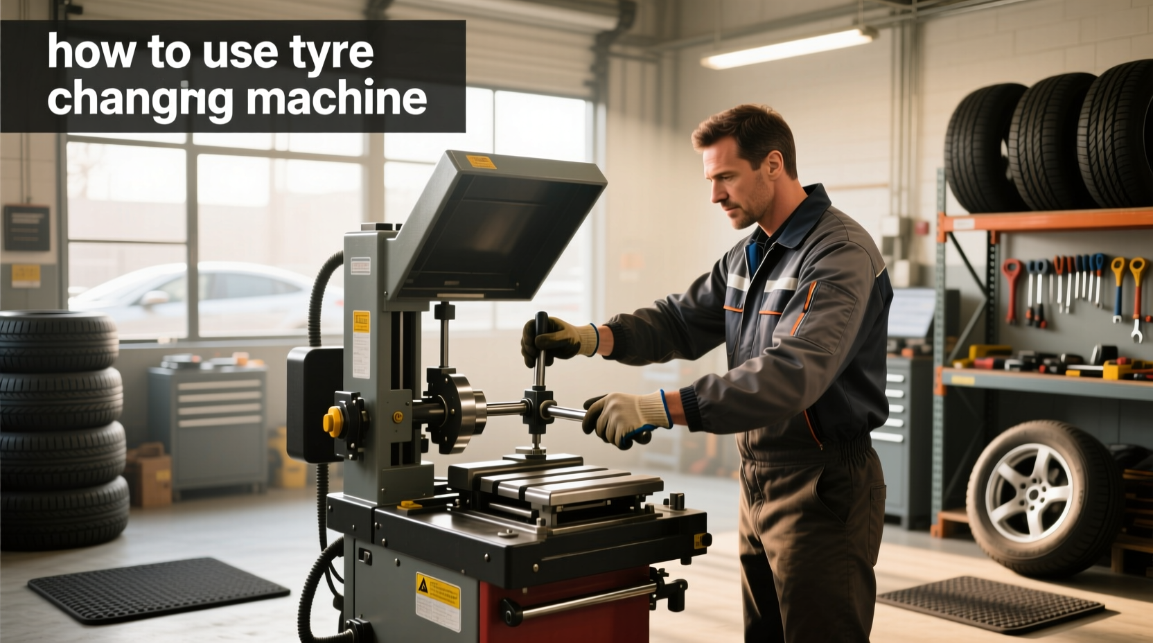 How to Use Tyre Changer Machine: Step-by-Step Guide for Beginners