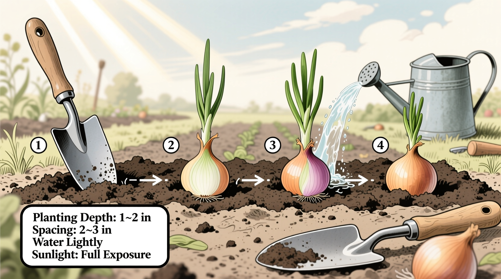 How to Plant Onion Sets: Step-by-Step Guide for Gardeners