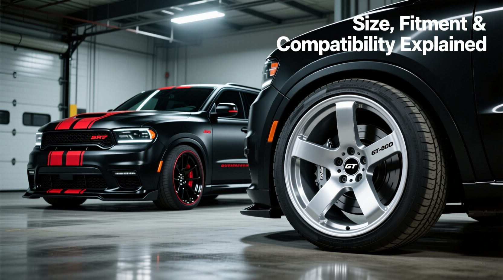 durango srt vs gt wheel