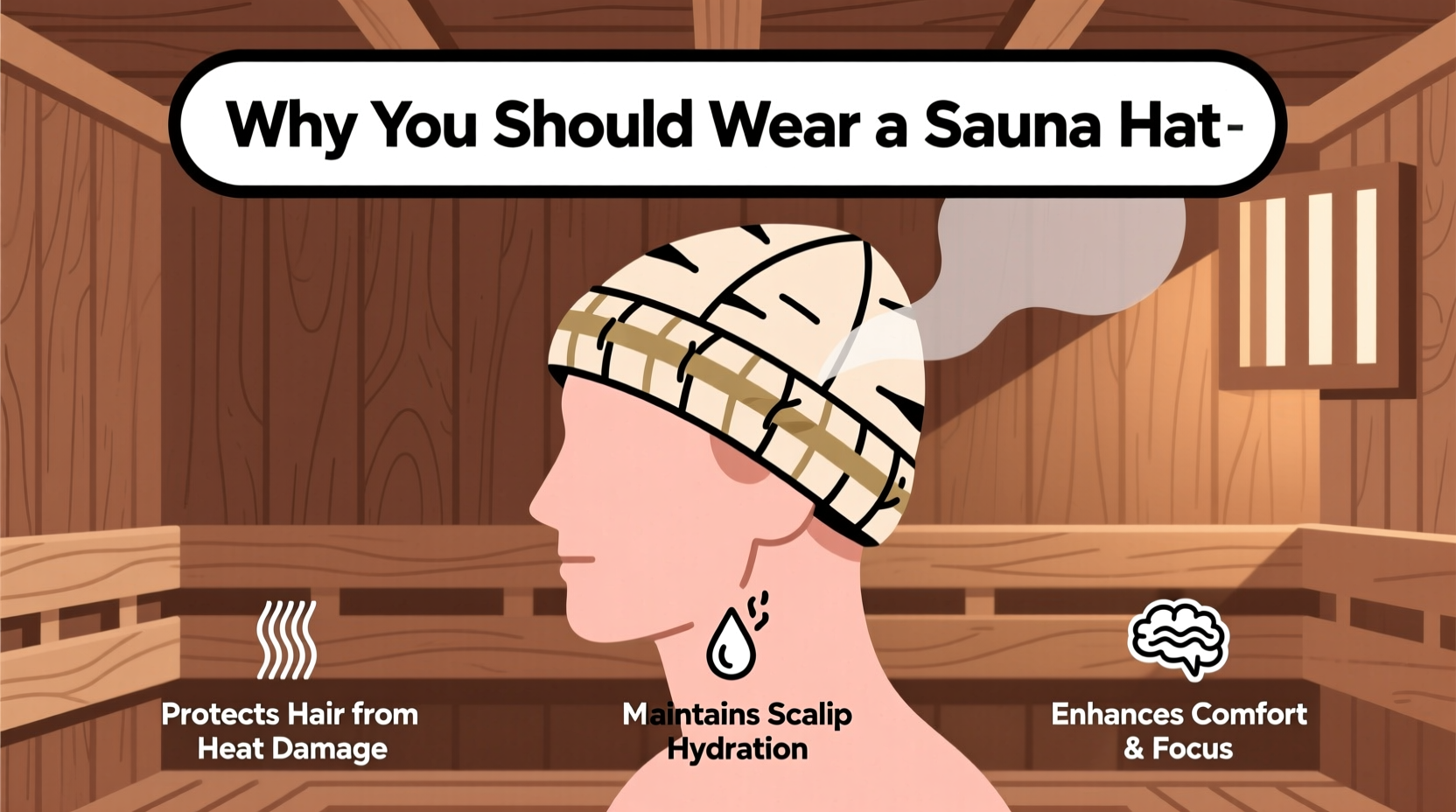sauna hats why you should wear one key benefits explained