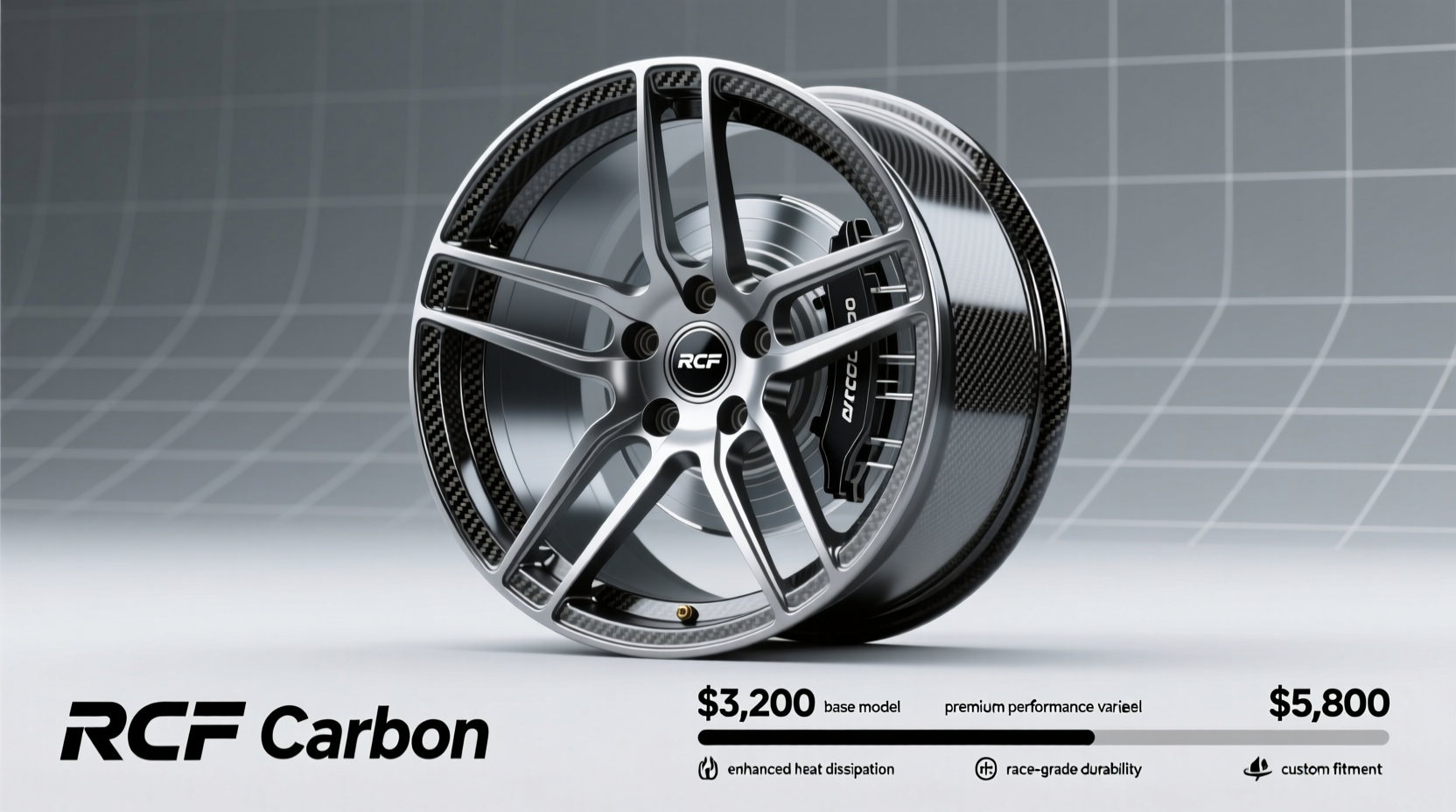 RCF Carbon Wheel Cost Breakdown: $3,200–$5,800 Per Set