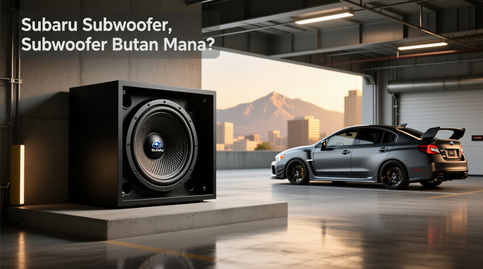 Subwoofer for Subaru: What to Look For in 2024