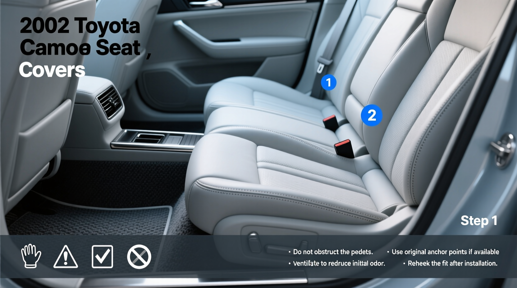 2002 Toyota Camry Seat Covers Buying Guide