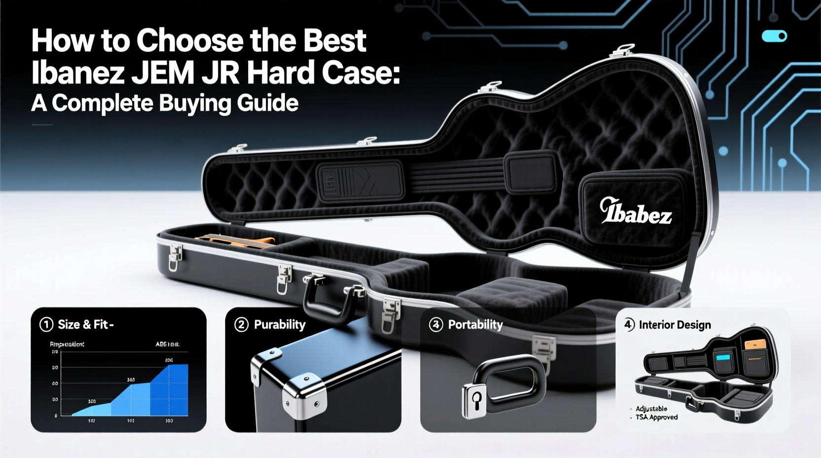 ibanez jem jr hard case