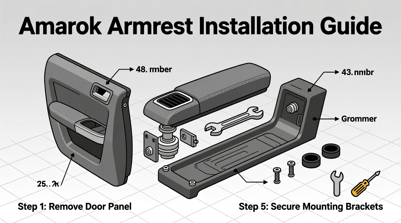Amarok Armrest Installation Guide: OEM & Aftermarket Steps