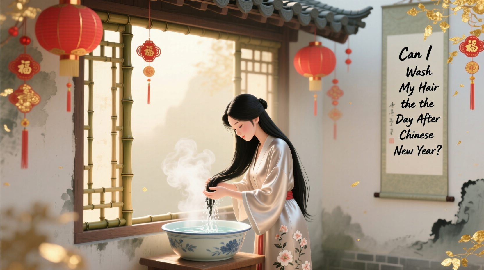 Can I Wash My Hair the Day After Chinese New Year?