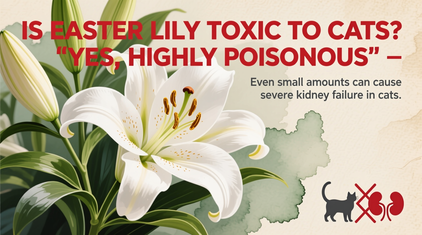 is easter lily toxic to cats