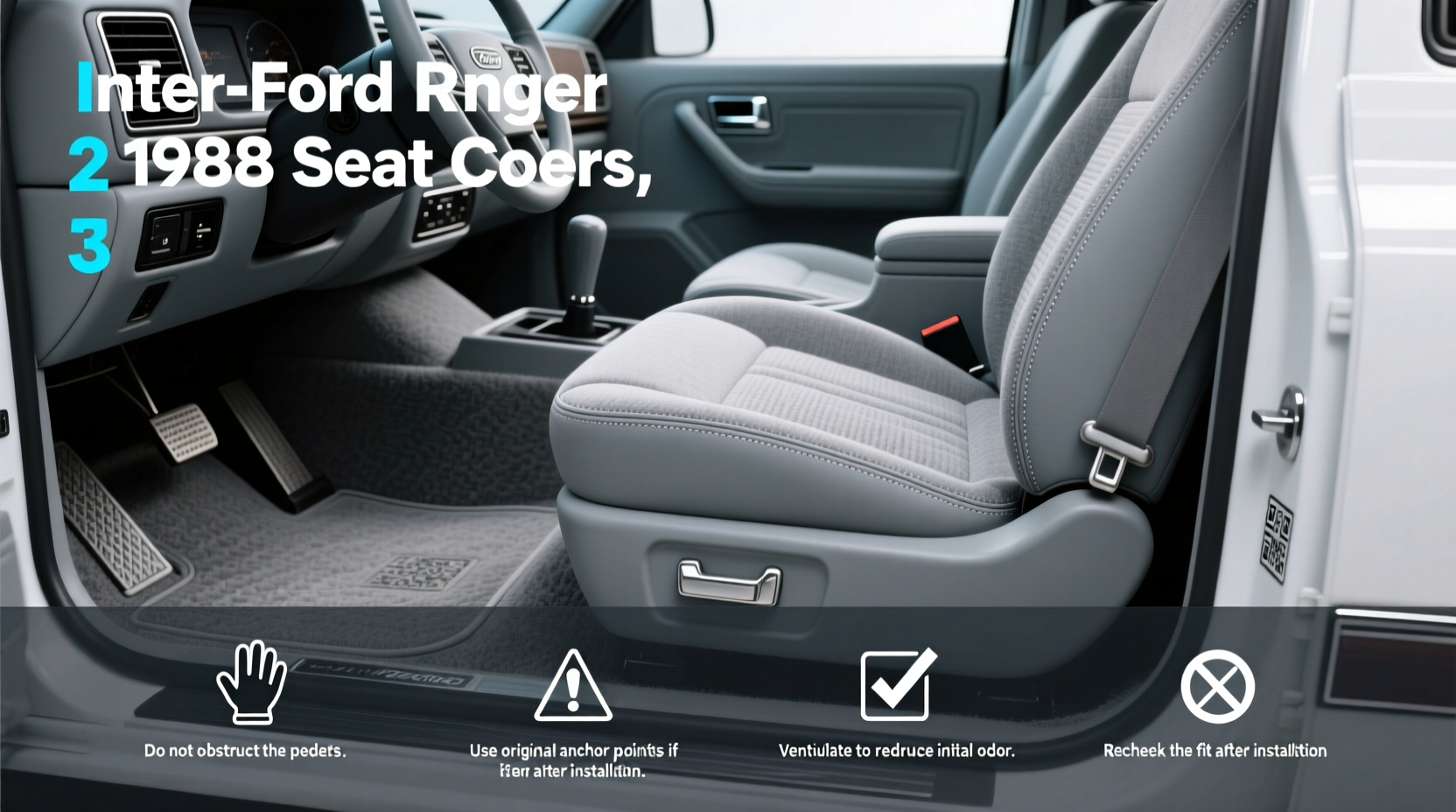 1988 ford ranger seat covers