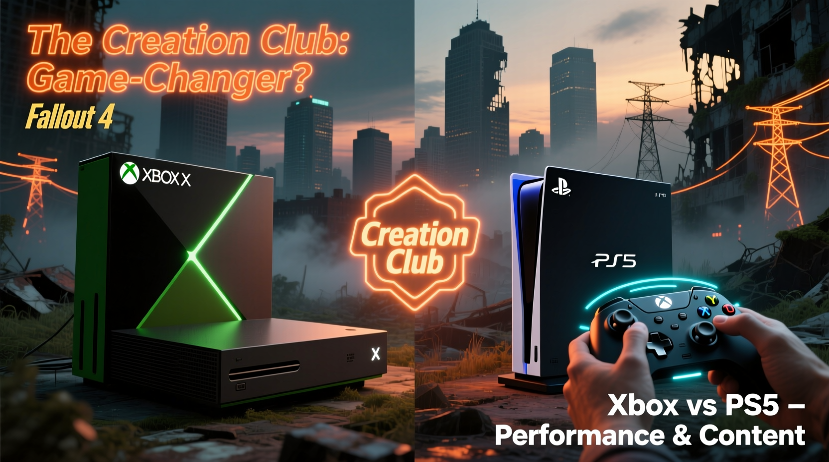 fallout 4 on xbox or ps5 is the creation club the real difference maker