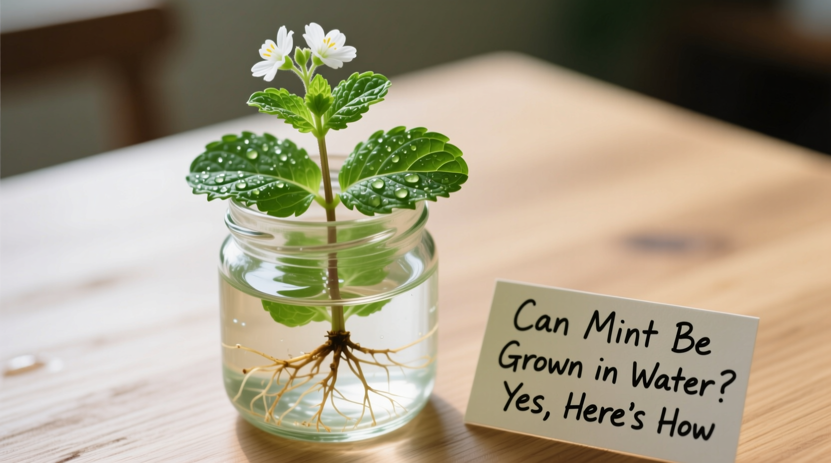 Can Mint Be Grown in Water? Yes, Here's How