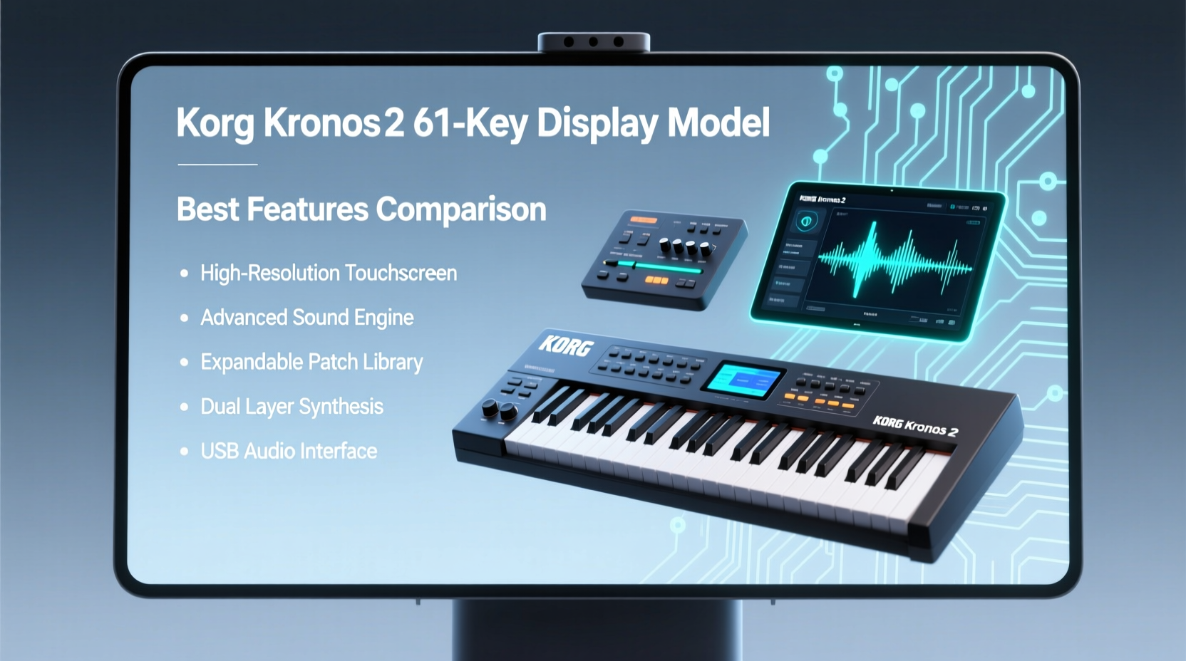 korg kronos 2 61 key display
