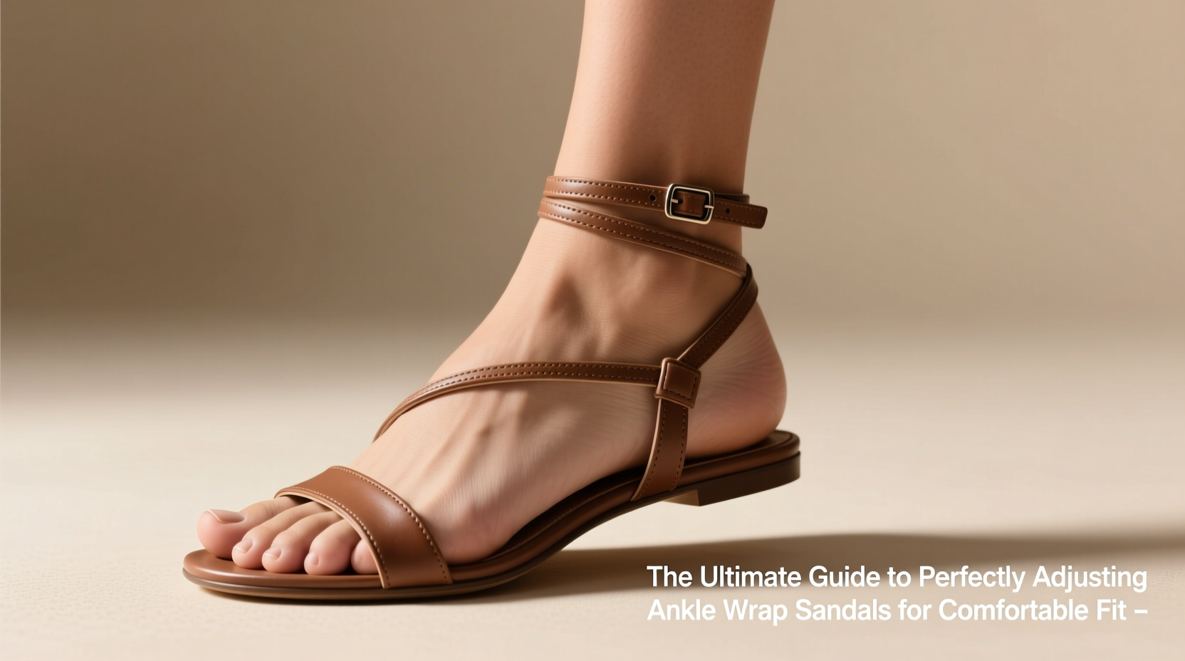 the ultimate guide to perfectly adjusting ankle wrap sandals for comfortable fit