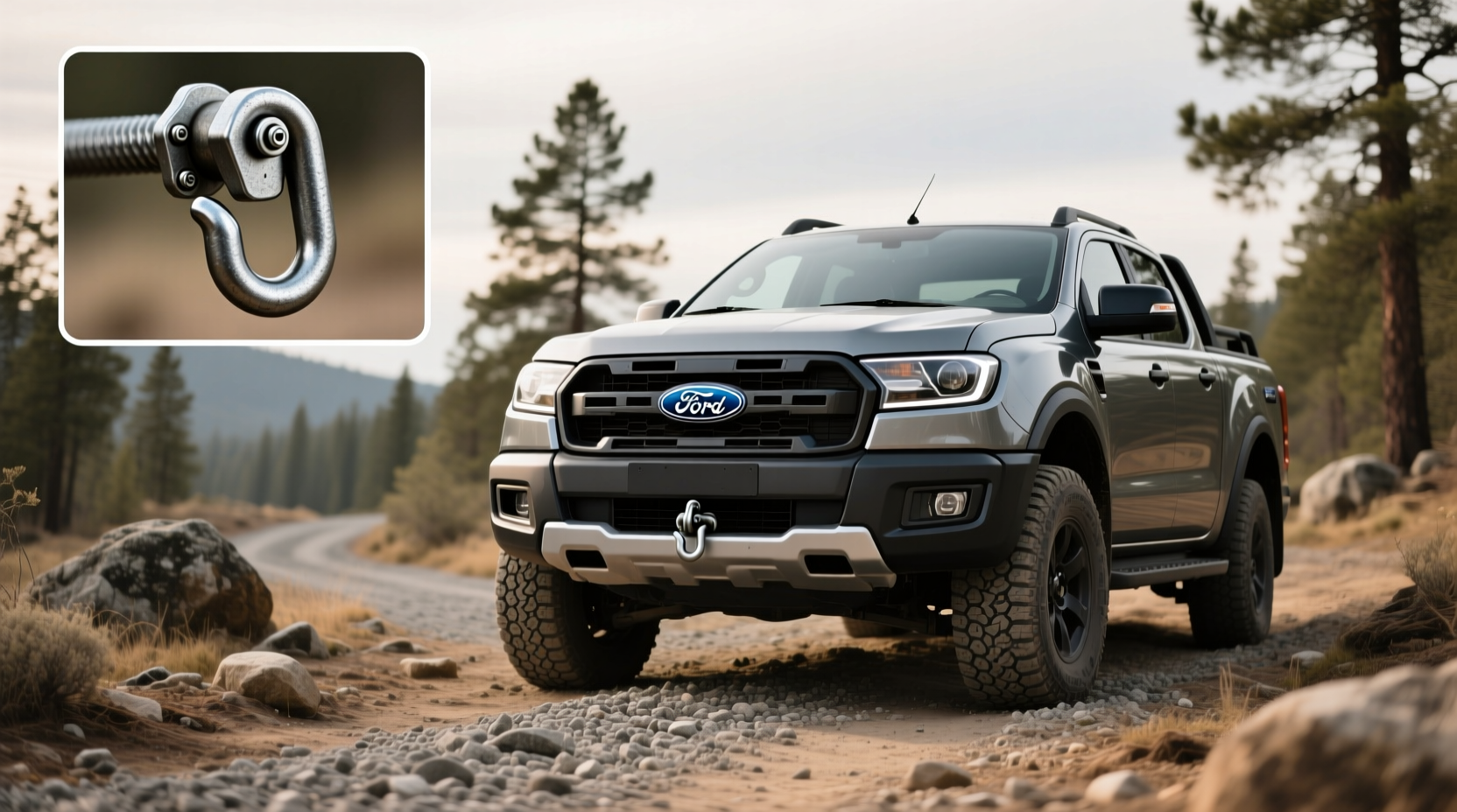 How to Choose Ford Ranger Tow Hook, Where Is the Towing Eye?