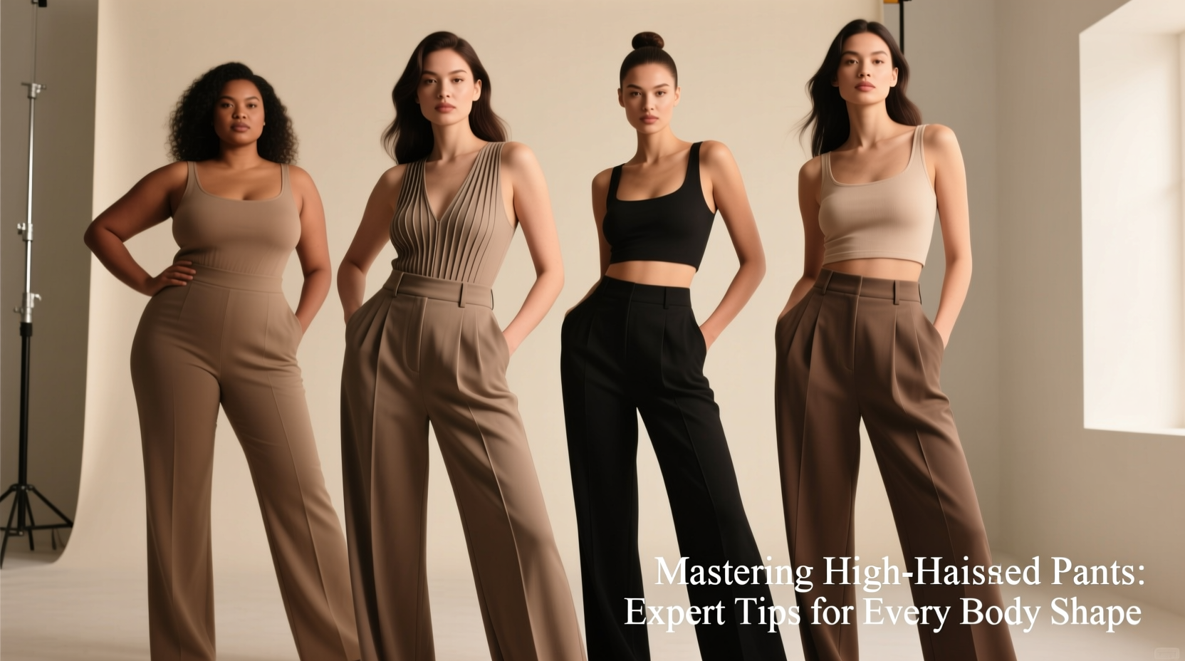 mastering high waisted pants expert tips for flattering every body shape