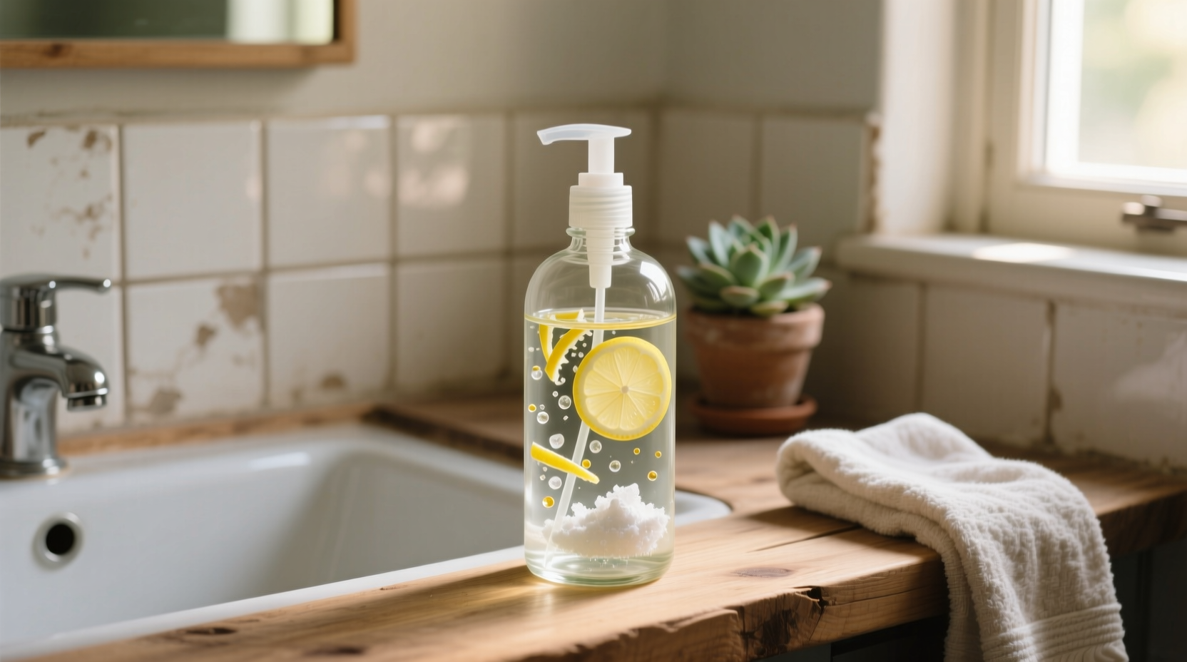 homemade bathroom cleaner