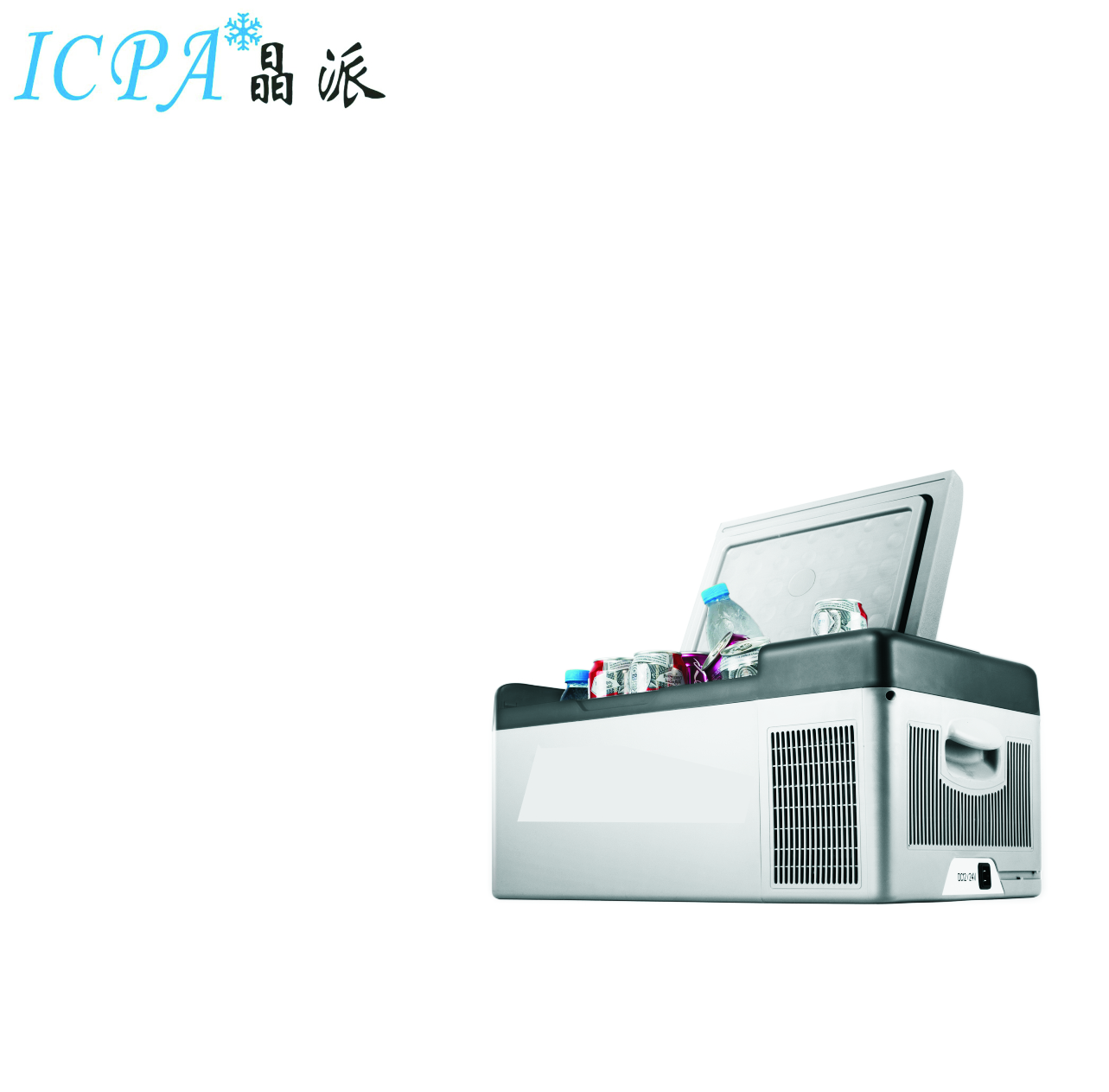 2020 best selling BC/D-15 DC12-24V compressor car refrigerator  Fridge freezer