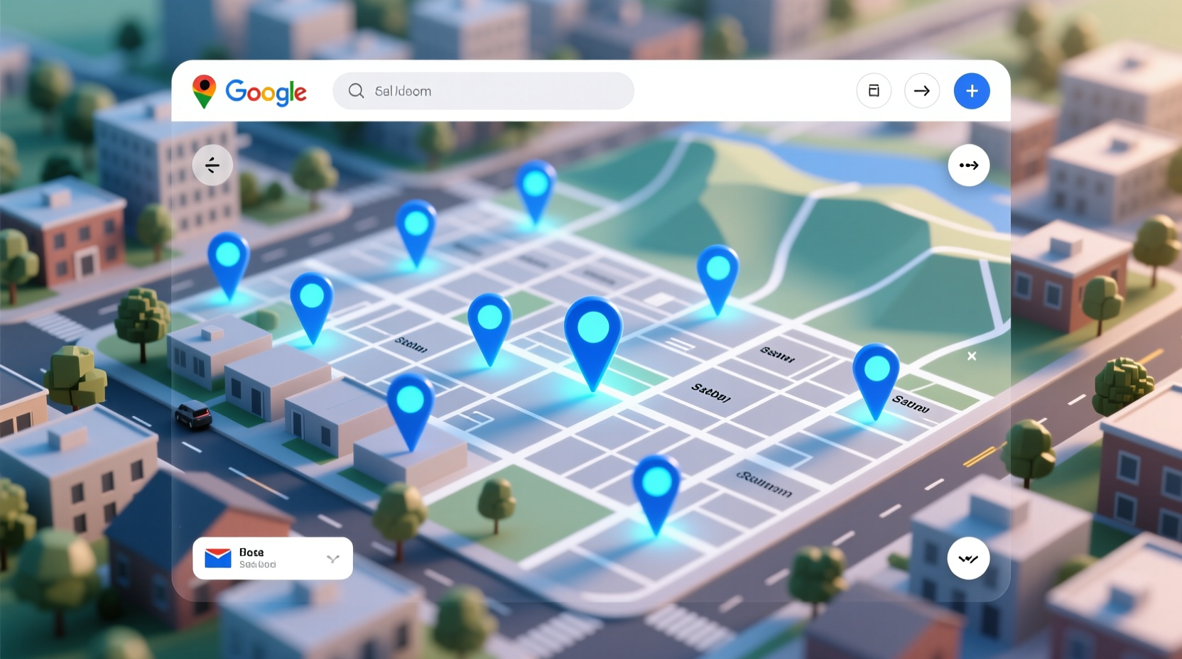 How to Click to Find Postal Addresses on a Google Map Efficiently