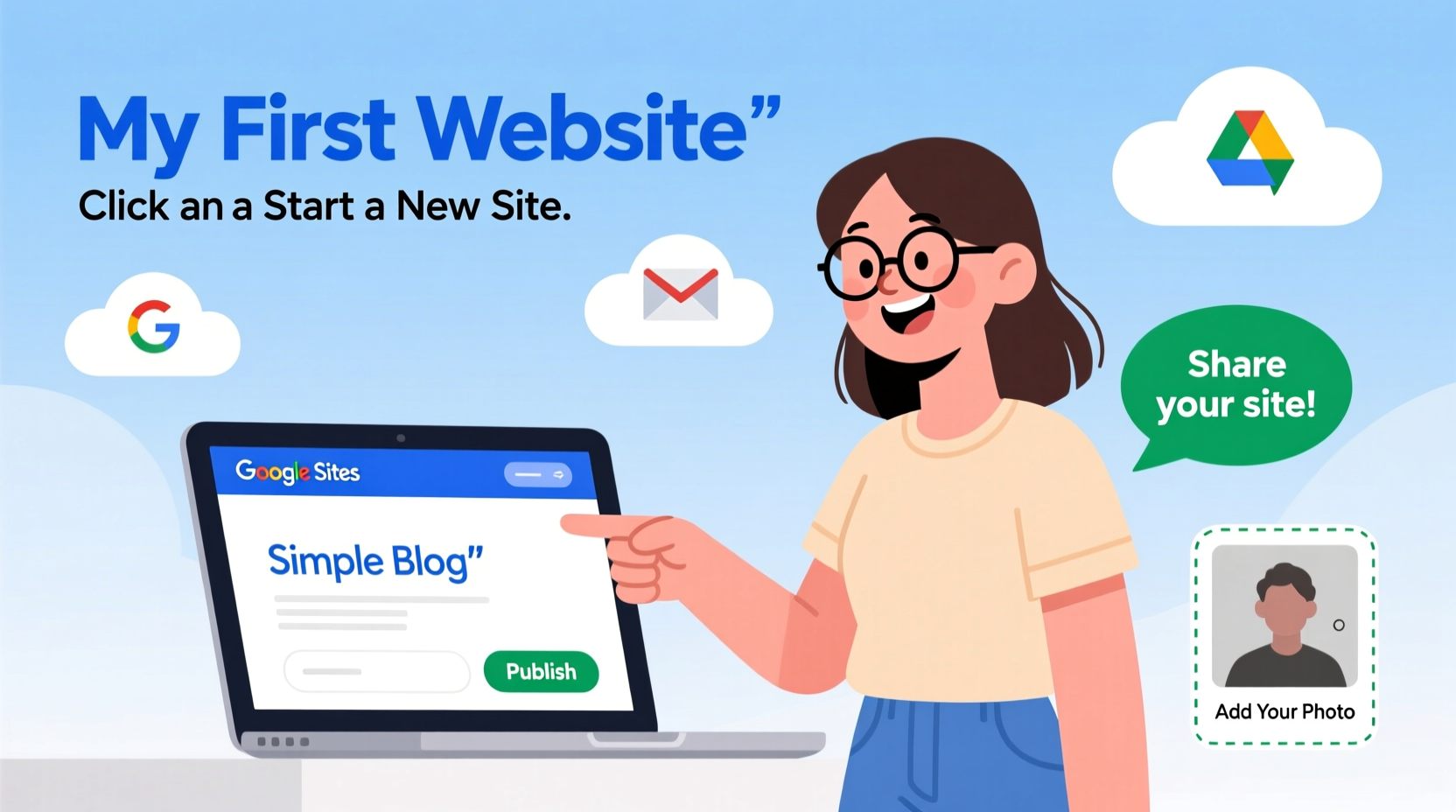 step by step guide to building a free website with googles tools for beginners