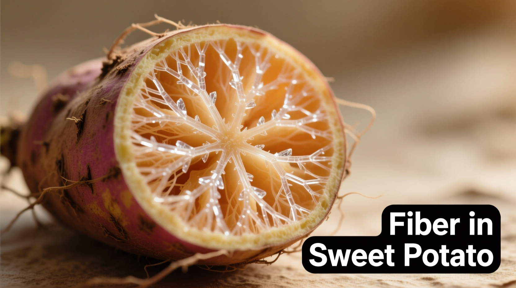 fiber in sweet potato