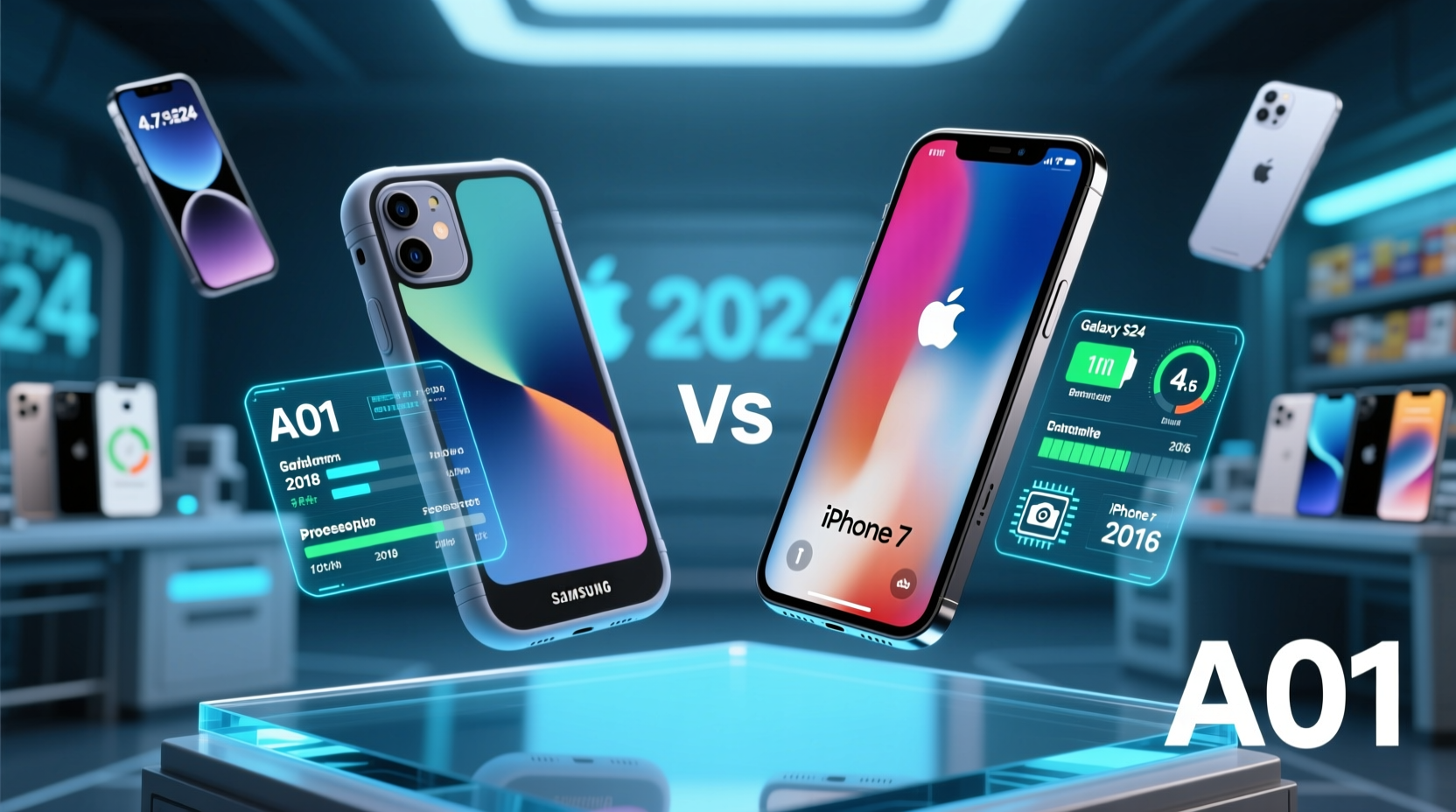 samsung a01 vs iphone 7 in 2024 is it even a fair fight anymore