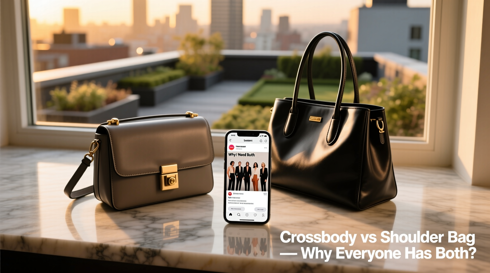 crossbody vs shoulder bag why is everyone obsessed with having both