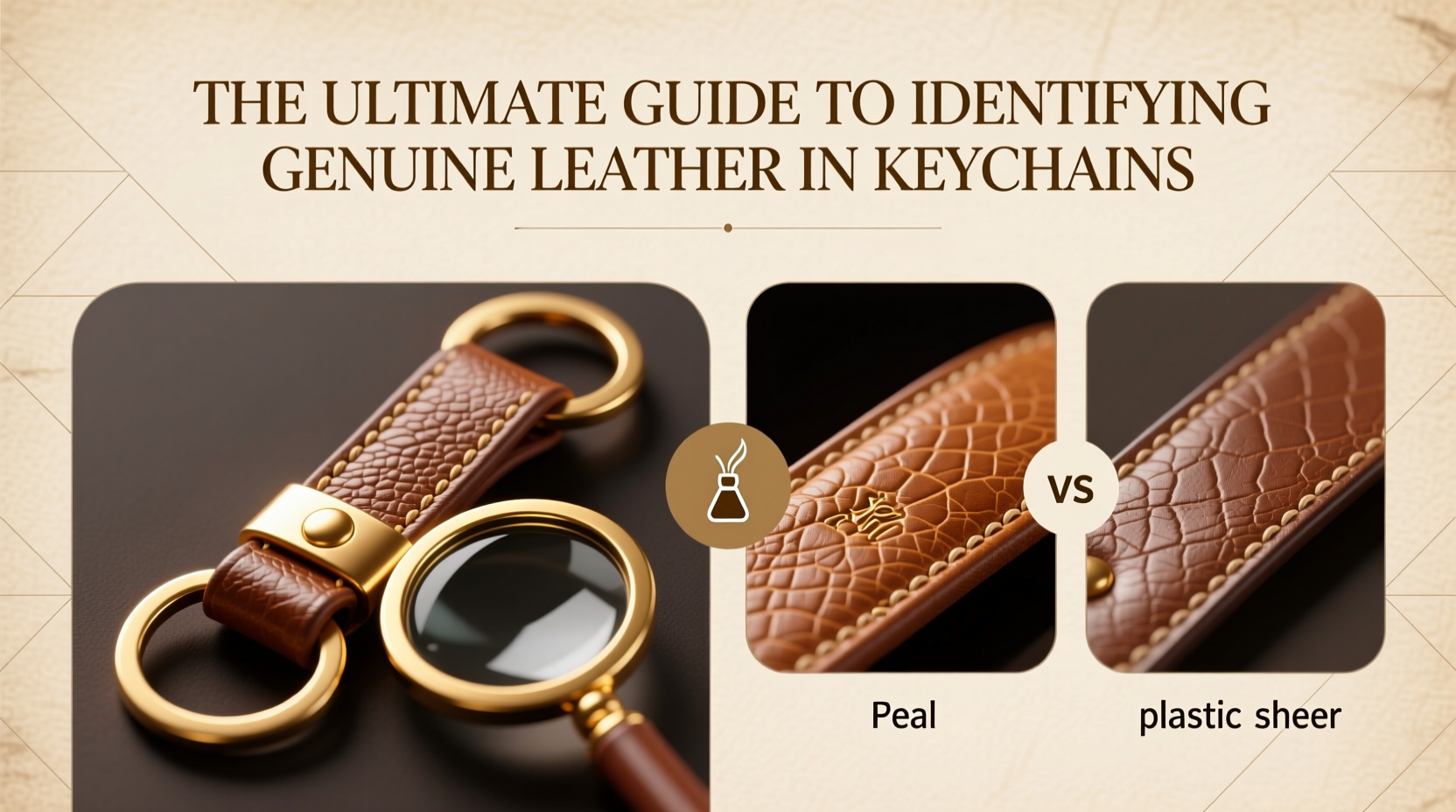 the ultimate guide to identifying genuine leather in keychains with confidence 2