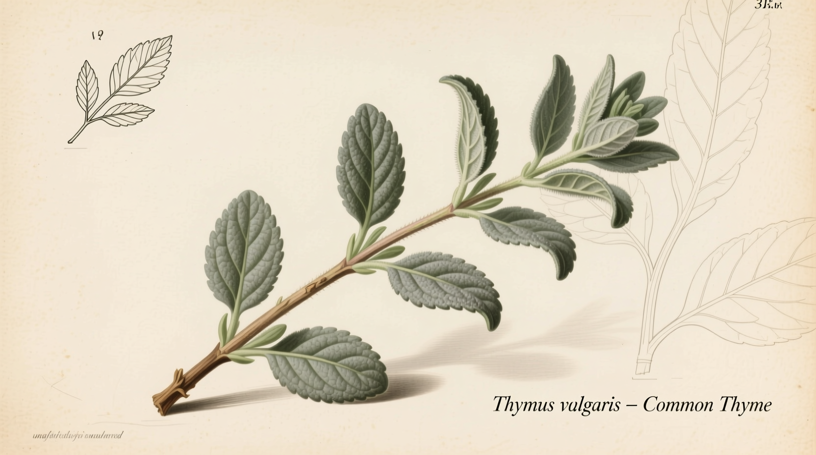 What Does a Thyme Sprig Look Like? Visual Guide & Uses