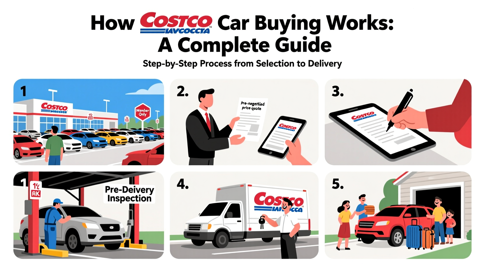 how does costco car buying work