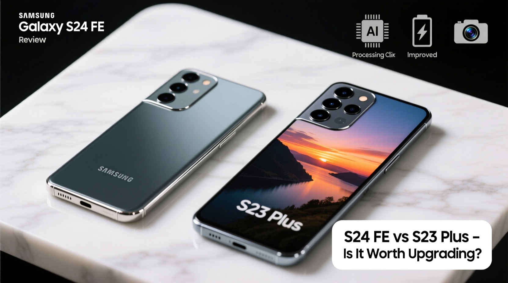 samsung s24 fe vs s23 plus is it worth upgrading or sticking with what you have
