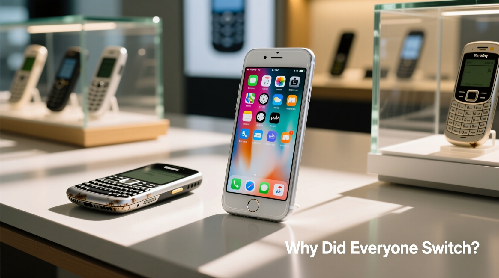 blackberry keyone vs iphone 8 why did everyone switch to iphone