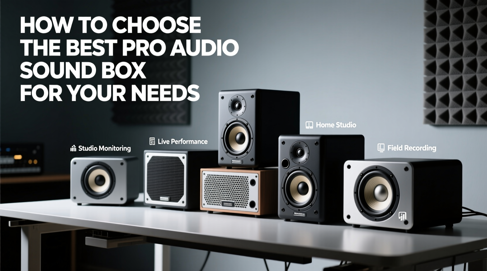 pro audio sound box