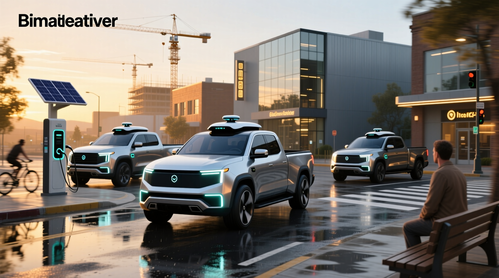 Self Driving Pickup Trucks