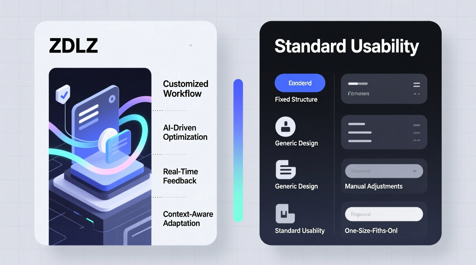 zdlz vs standard usability