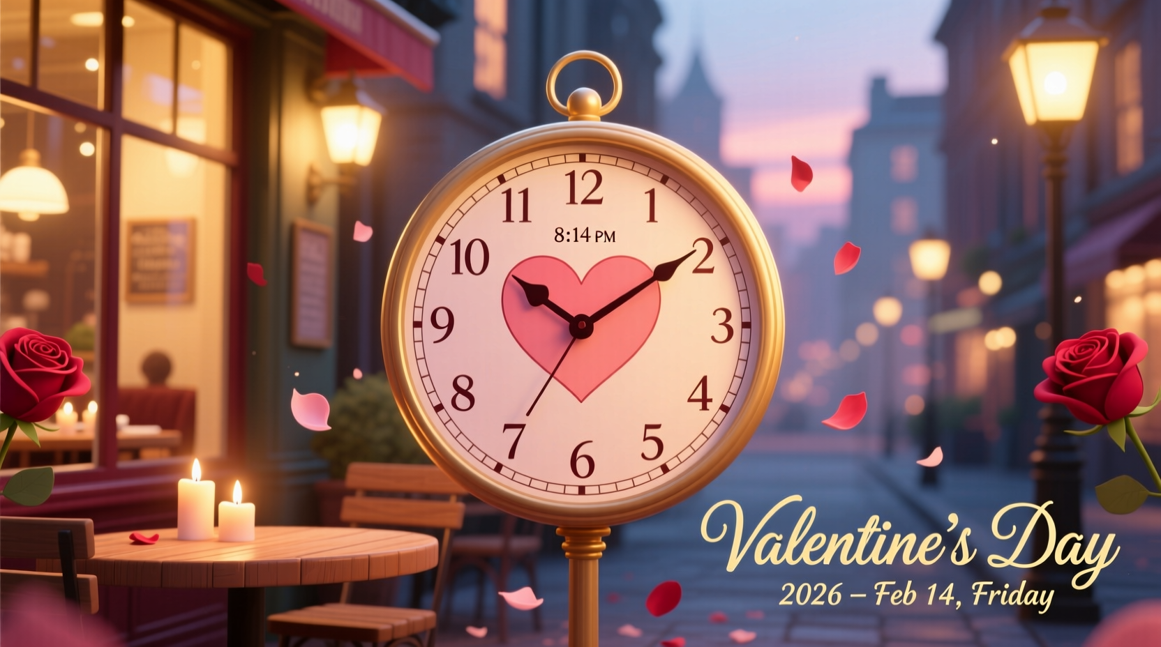 Valentine's Day 2026 Falls on Friday, February 14