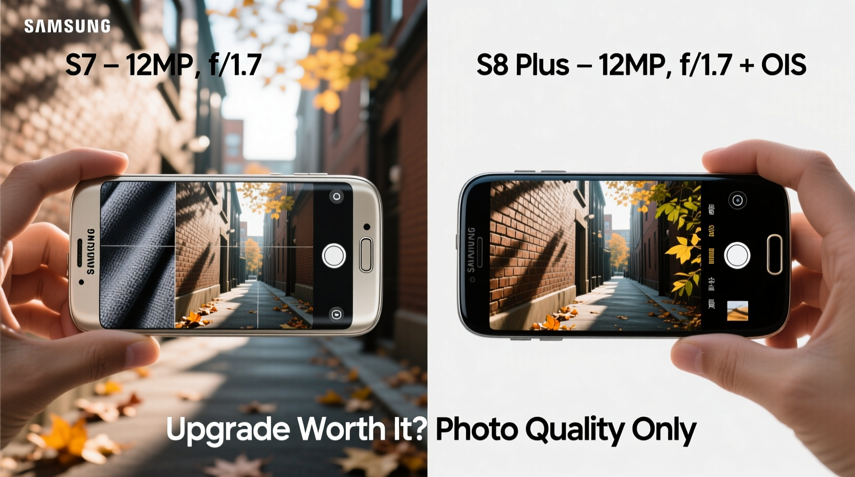 s7 camera vs s8 plus is the upgrade worth it for photo quality alone