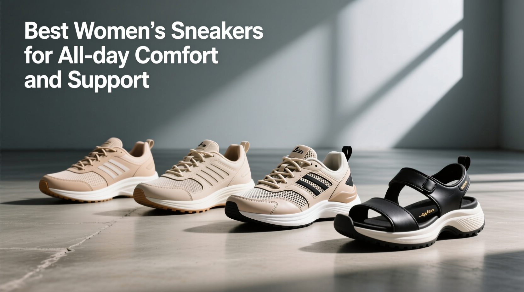 best womens sneakers for being on your feet all day