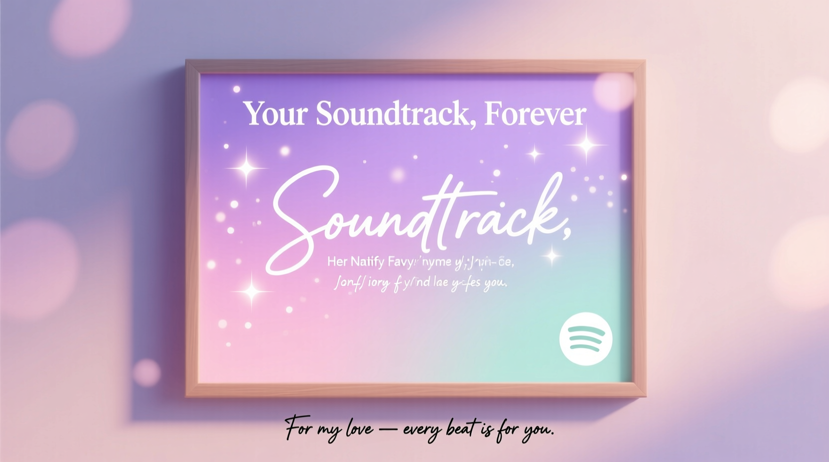 spotify gift ideas for girlfriend personalized music presents
