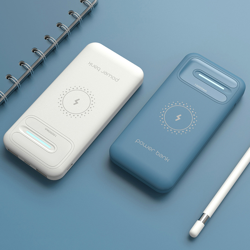 Hd0767421c7eb49f796e6d2b410fc86192 - Powerbank Wireless Pro 10.000mAh Sort