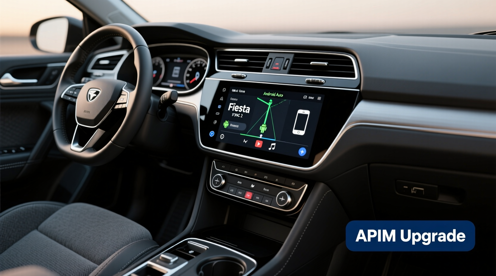 fiesta mk7 sync2 android auto